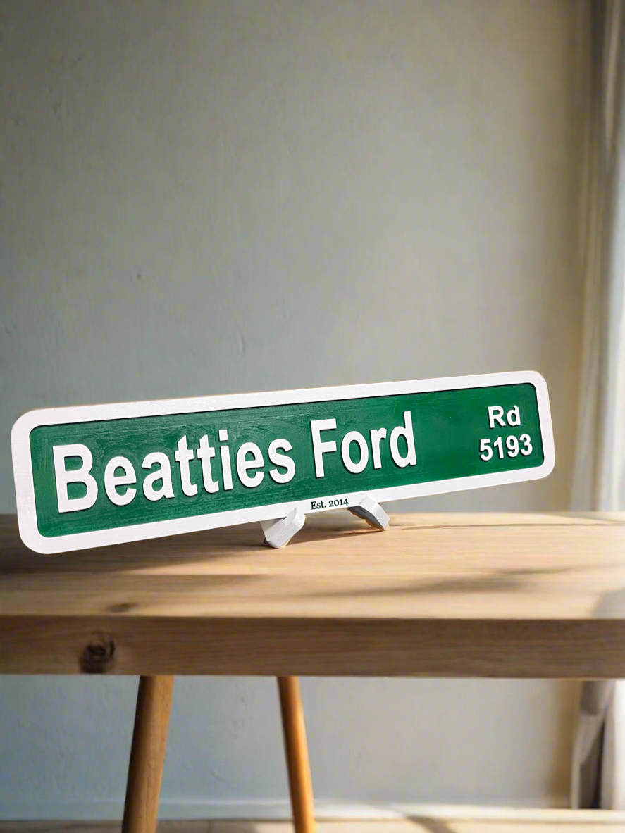 Custom Street Sign