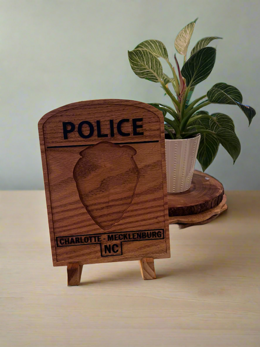 CMPD Puzzle Piece Coin Holder