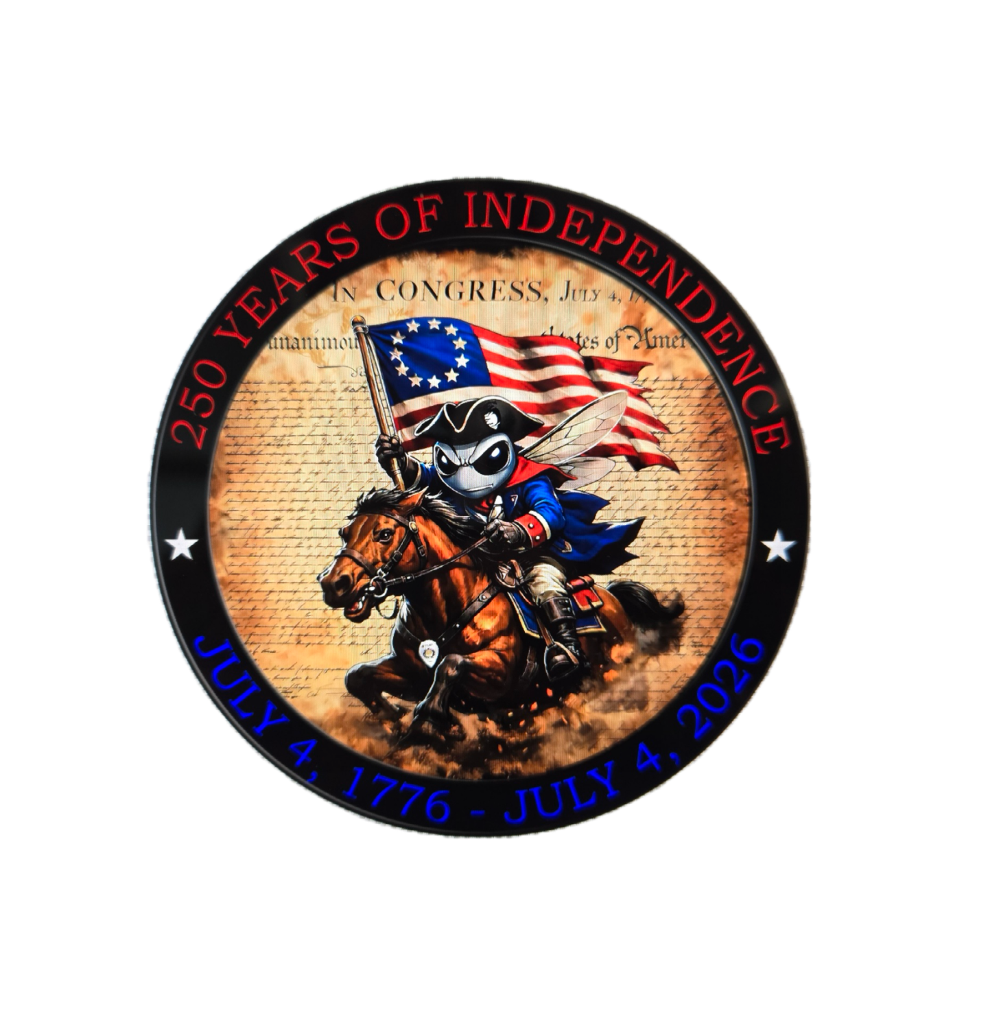 250 Years of Independence Challenge Coin *Preorder*
