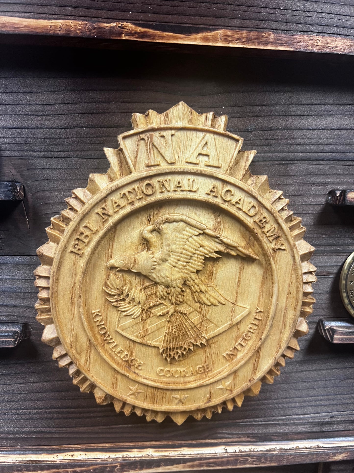 FBINA Yellow Brick Road Challenge Coin Holder