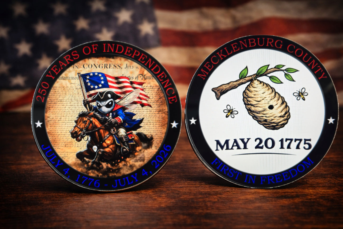 250 Years of Independence Challenge Coin *Preorder*