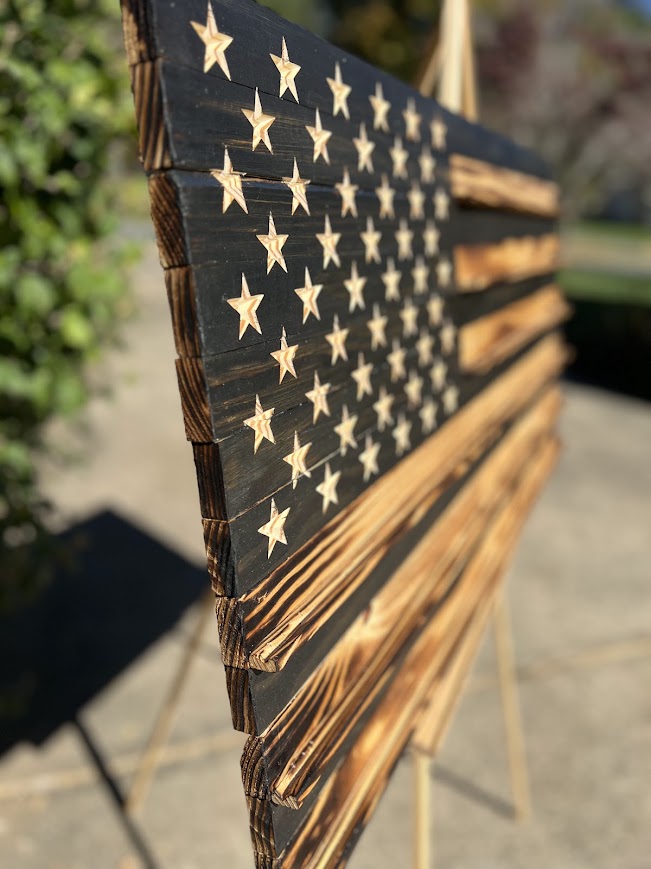 American Flag Coin holder